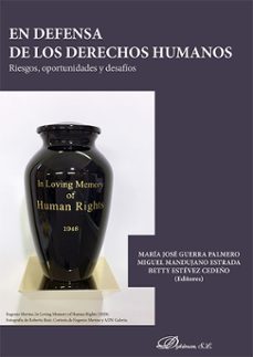 en defensa de los derechos humanos. riesgos, oportunidades y desafios (ebook)-maria jose guerra palmero-9788410705050