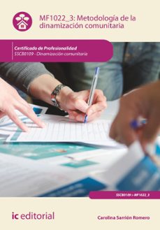 metodologia de la dinamizacion comunitaria. sscb0109 (ebook)-carolina sarrion romero-9788411039550