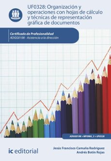 organizacion y operaciones con hojas de calculo y tecnicas de representacion grafica de documentos. adgg0108 (ebook)-9788411842150