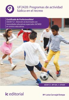 programas de actividad ludica en el recreo. ssce0112 (ebook)-9788411843850