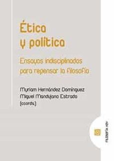 ética y política-myriam hernandez dominguez-9788413691350