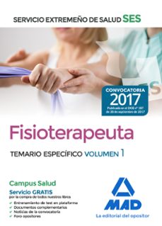 fisioterapeuta del servicio extremeño de salud (ses). temario especifico volumen 1-9788414211250