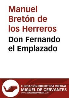 don fernando el emplazado (ebook)-manuel breton de los herreros-9788415219750