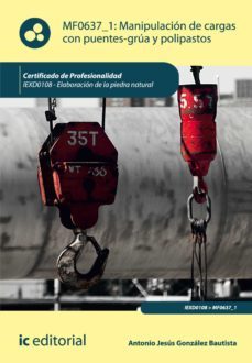 Imagen Principal de Manipulación de cargas con puentes-grúa y polipastos. IEXD0108