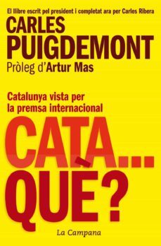 cata... què? (ebook)-carles puigdemont-9788416457250