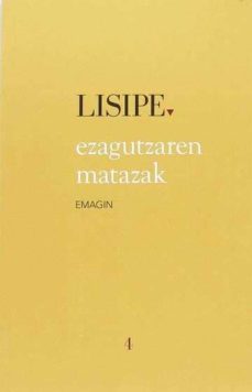 lisipe - ezagutzaren matazak-9788417051150