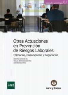 otras actuaciones en prevencion de riesgos laborales-9788417765750
