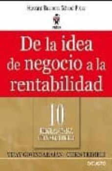 de la idea de negocio a la rentabilidad-vijay govindarajan-chris trimble-9788423424450