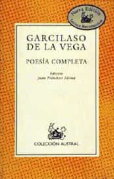 poesia completa-garcilaso de la vega-9788423995950