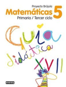 matematicas 5 educacion primaria guia didactica brujula-9788424106850