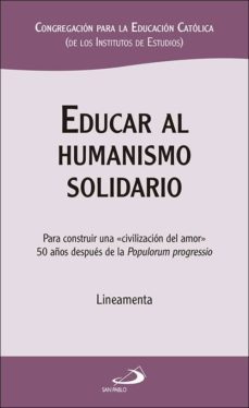 educar al humanismo solidario-9788428554350