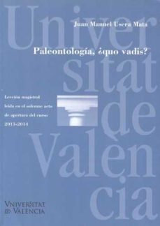 paleontologia quo vadis-juan manuel usera mata-9788437091150