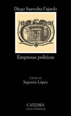 empresas politicas-diego de saavedra fajardo-sagrario lopez poza-9788437617350