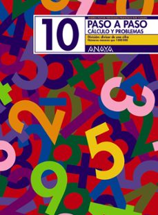 paso a paso 10. calculo y problemas: division-andrea pastor-francisco ruiz casado-9788466713450