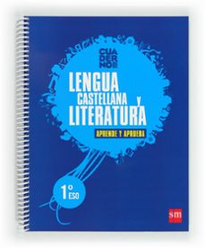 cuaderno  de lengua castellana y literatura 1º eso aprende y aprueba-9788467553550