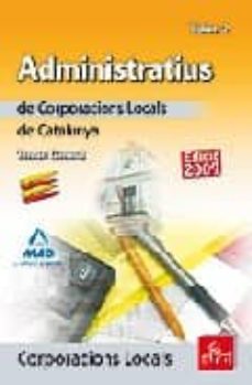 administratius de corporacions locals de catalunya. temari genera l. volum ii-9788467619850