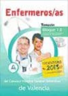 enfermeros/as del consorci hospital general universitari de valen cia temario. bloque 1.b.conocimientos generales: sistemas de informacion-9788467689150