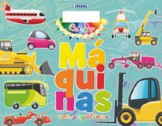 colorea maquinas con pegatinas-9788467726350