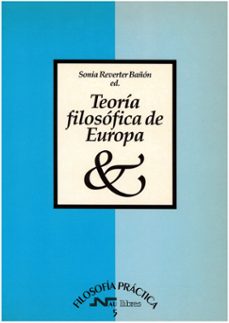 teoria filosofica de europa-sonia reverter bañon-9788476424650