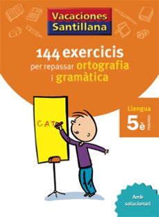 vacances ortografia i gramatica 5º educacion primaria (catala)-9788479182250