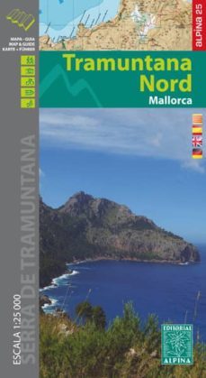 mapa y guia excursionista mallorca tramuntana norte (e-25)-9788480905350