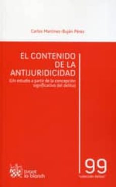 el contenido de la antijuridicidad-9788490336250