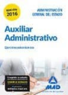 auxiliar administrativo de la administracion general del estado. ejercicios psicotecnicos-9788490938850