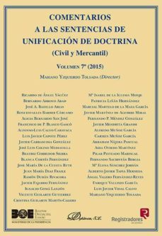 comentarios a las sentencias de unificacion de doctrina-9788491481850