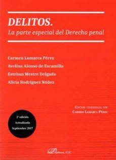 delitos (2ª edicion). la parte especial del derecho penal-alicia rodriguez nuñez-9788491483250