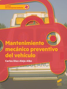 mantenimiento mecanico preventivo del vehiculo-carlos diaz alejo albo-9788491711650
