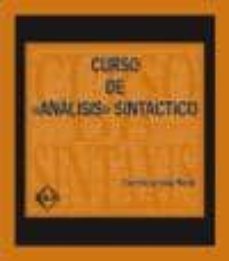 curso de analisis sintactico-carmelo gonzalez martin-9788496634350