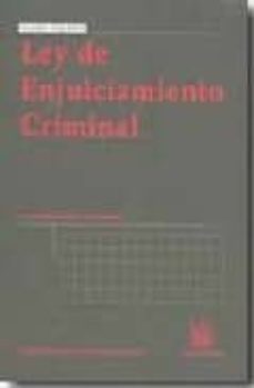 ley de enjuiciamiento criminal (12ª ed)-9788498765250