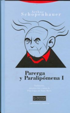 parerga y paralipomena, t.i-arthur schopenhauer-9788498791150