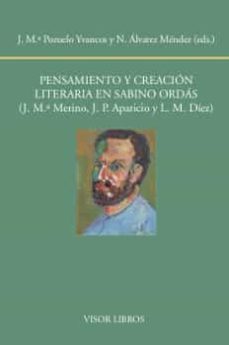 pensamiento y creacion literaria de sabino ordas-j. m. pozuelo yvancos-n. alvarez mendez-9788498951950