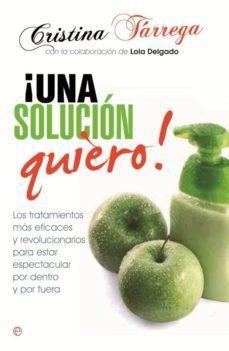 ¡una solucion quiero! (ebook)-cristina tarrega-9788499706450