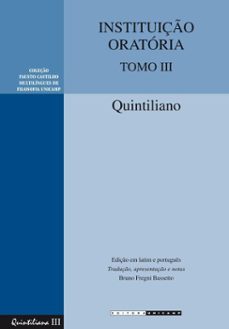 instituiço oratoria - tomo iii (ebook)-marcos fábio quintiliano-9788526818750