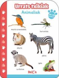 urrats txikiak - animaliak 24-36 hilabete-9789403213750