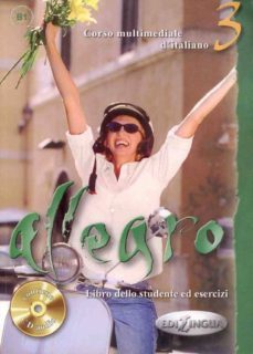 allegro 3 libro dello studente ed esercizi + cd-9789606632150