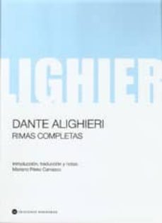 rimas completas-dante alighieri-9789872409050