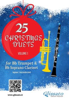 25 christmas duets for bb trumpet and bb soprano clarinet  volume 1 (ebook)-9791222426150