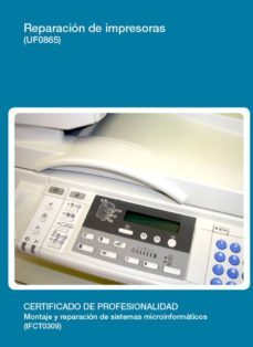 uf0865 - reparacion de impresoras (ebook)-francisco j. pardo muñoz-cdlel00000350