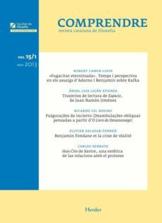 comprendre (vol. 15 / 1) (2013): revista catalana de filosofia-2910016927360