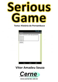 serious game tema: historia de pernambuco (ebook)-vitor amadeu souza-3410002245960
