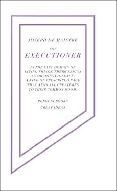 the executioner (ebook)-joseph de maistre-9780141941660