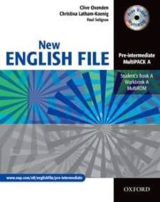 new english file pre-int students book / workbook  a-9780194518260