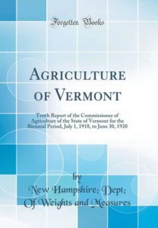 agriculture of vermont-9780267447060
