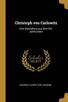 christoph von carlowitz-9780274794560