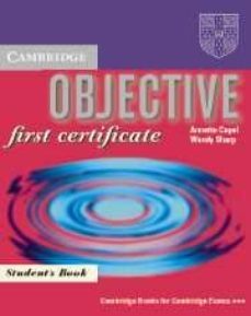 objective: first certificate student s book-annette capel-wendy sharp-9780521625760