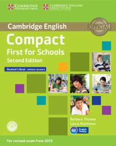 compact first for schools second edition student s book without answers with cd-rom-9781107415560