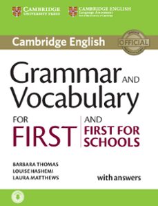 grammar and vocabulary for first and first for schools book with answers and audio-9781107481060